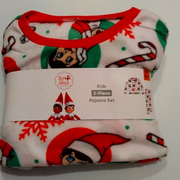 - Elf on the shelf 2 piece fleece pajama set unisex - Picture 2 of 5